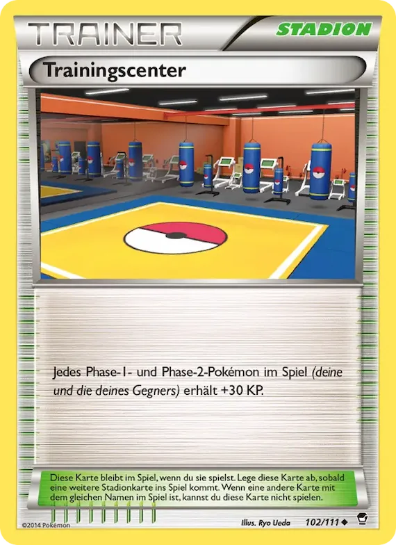 Trainingscenter 102 – Fliegende Fäuste