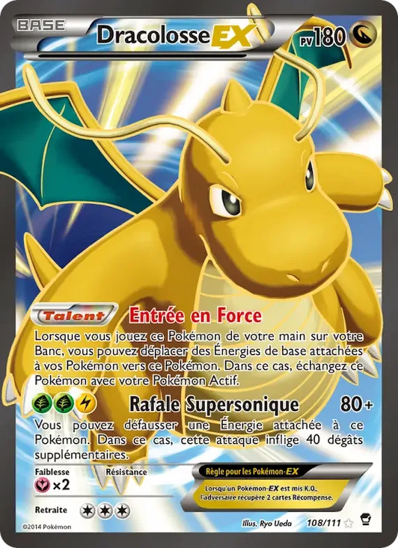 Dracolosse EX 108 – Poings Furieux