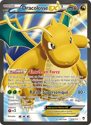 Dracolosse EX n° 108 – Poings Furieux