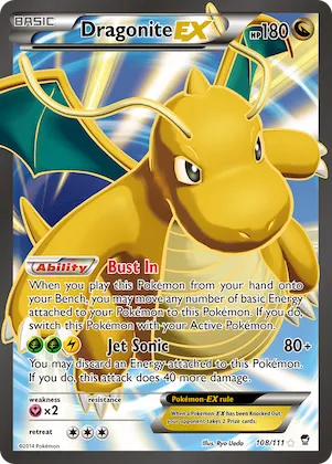 Dragonite-EX #108 – Furious Fists
