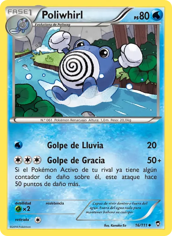 Poliwhirl 16 – Puños Furiosos