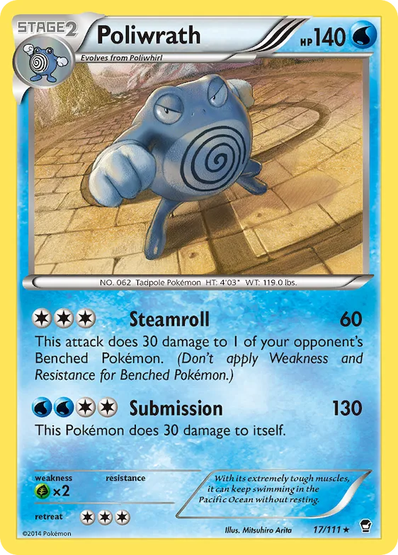 Poliwrath #17 – Furious Fists