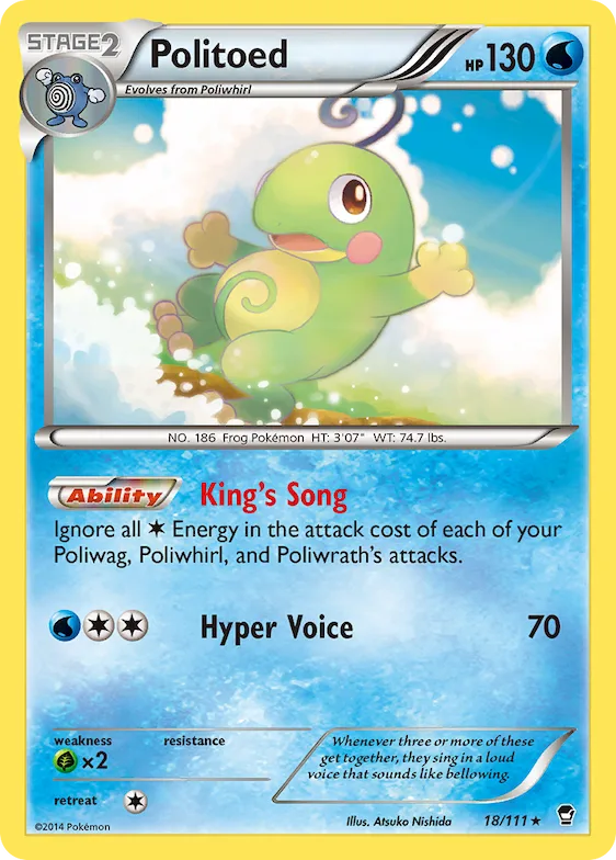 Politoed #18 – Furious Fists