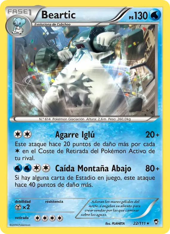 Beartic 22 – Puños Furiosos