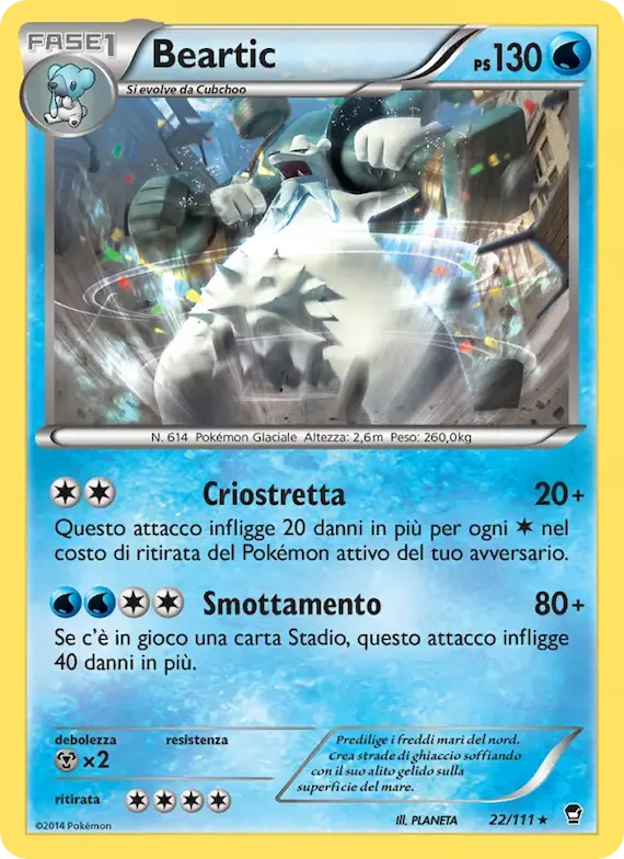 Beartic 22 – Colpi Furiosi
