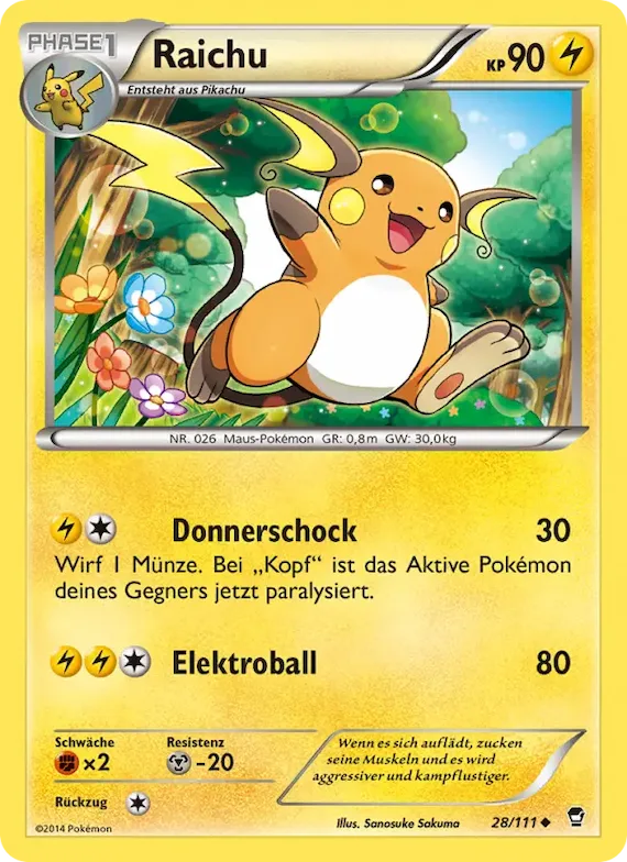 Raichu 28 – Fliegende Fäuste