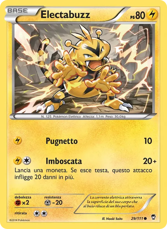 Electabuzz 29 – Colpi Furiosi