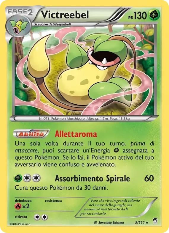 Victreebel 3 – Colpi Furiosi