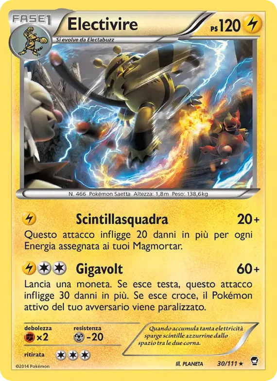 Electivire 30 – Colpi Furiosi