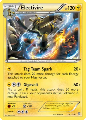 Electivire #30 – Furious Fists