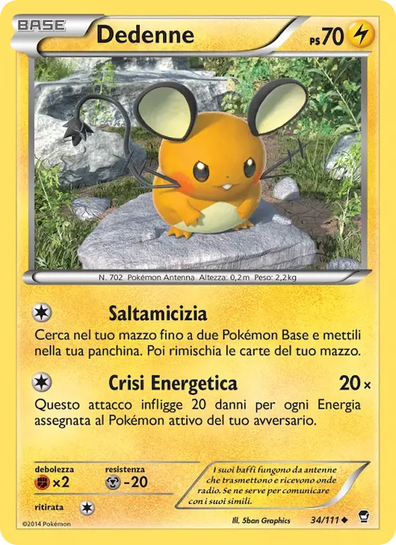 Dedenne 34 – Colpi Furiosi
