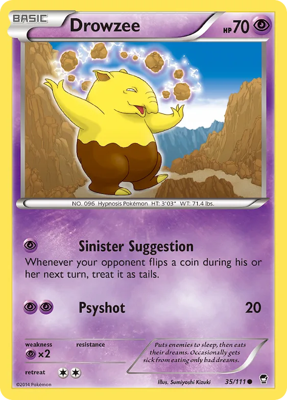 Drowzee 35 – Punhos Furiosos