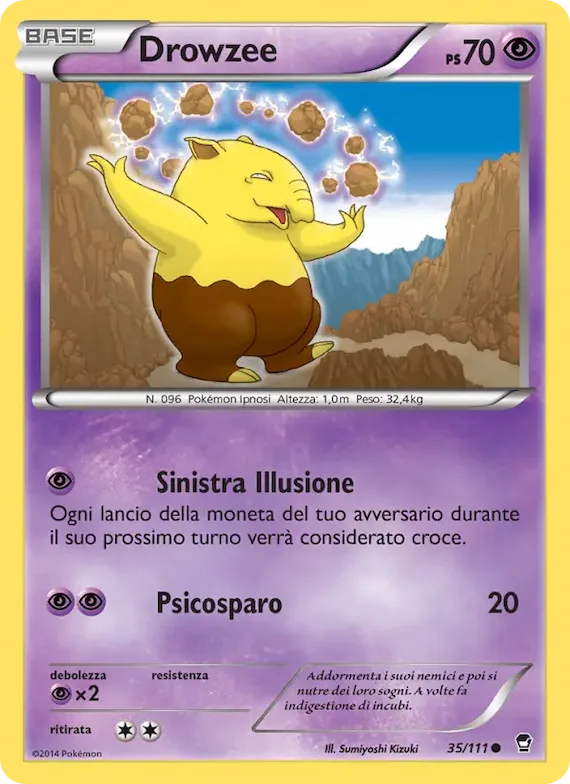 Drowzee 35 – Colpi Furiosi