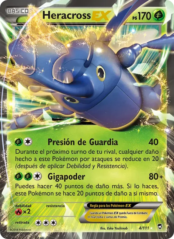Heracross EX 4 – Puños Furiosos