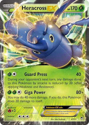Heracross-EX #4 – Furious Fists