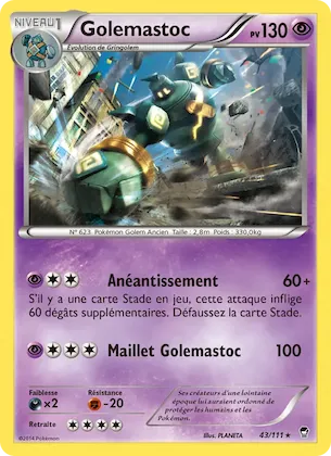 Golemastoc n° 43 – Poings Furieux