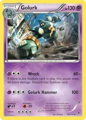 Golurk #43 – Furious Fists