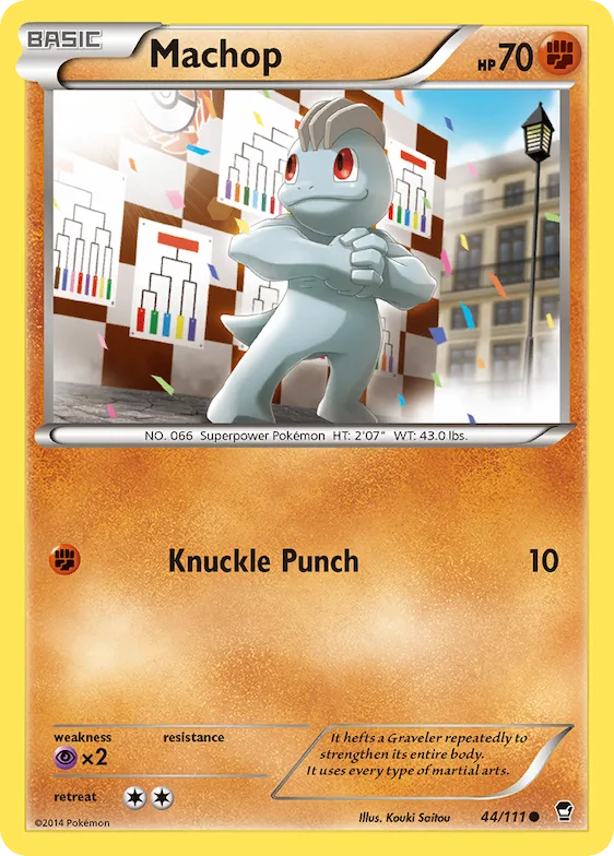 Machop 44 – Punhos Furiosos