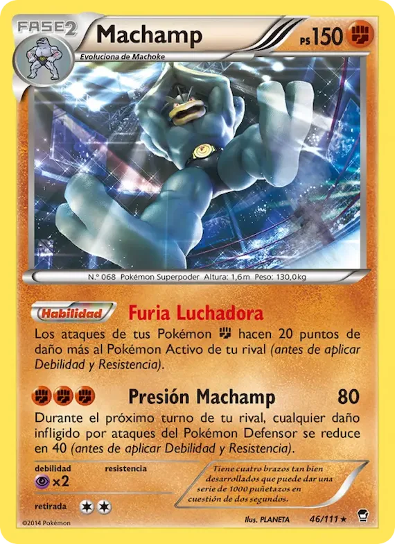 Machamp 46 – Puños Furiosos