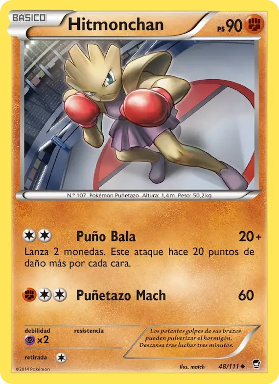 Hitmonchan 48 – Puños Furiosos