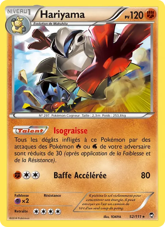 Hariyama 52 – Poings Furieux