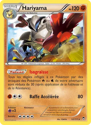 Hariyama n° 52 – Poings Furieux