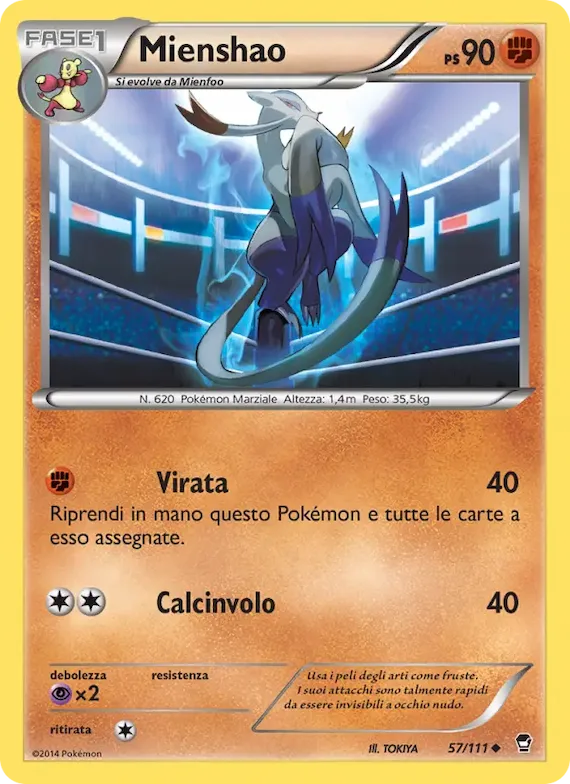 Mienshao 57 – Colpi Furiosi
