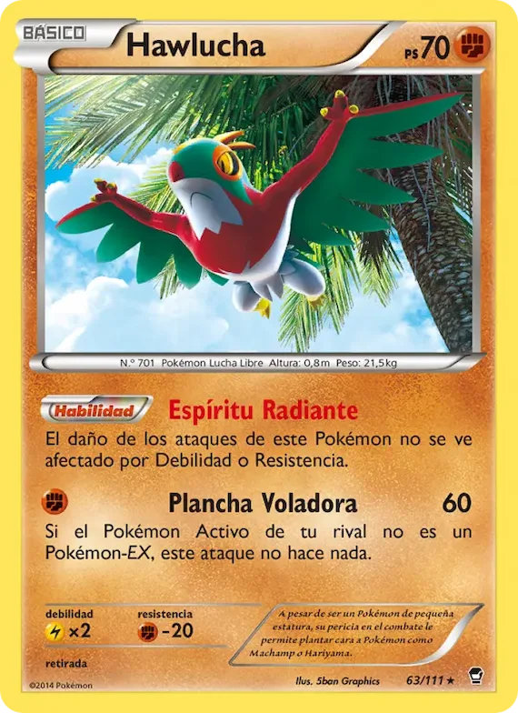Hawlucha 63 – Puños Furiosos