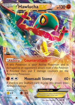 Hawlucha-EX #64 – Furious Fists