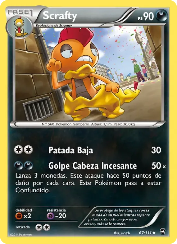 Scrafty 67 – Puños Furiosos