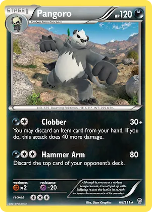 Pangoro #68 – Furious Fists