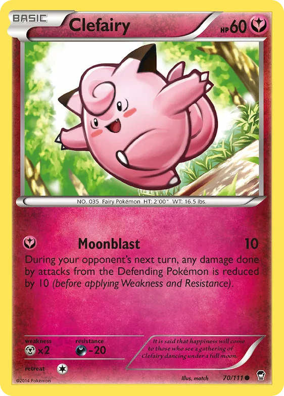 Clefairy #70 – Furious Fists