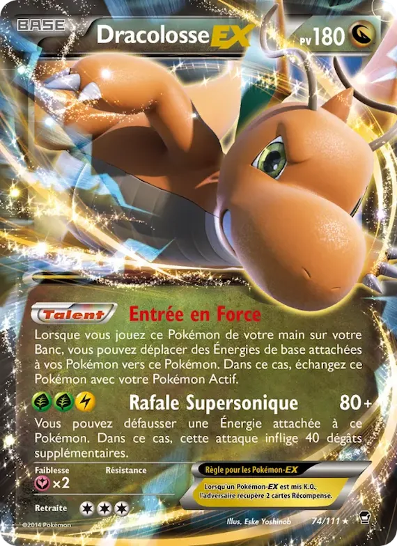Dracolosse EX 74 – Poings Furieux