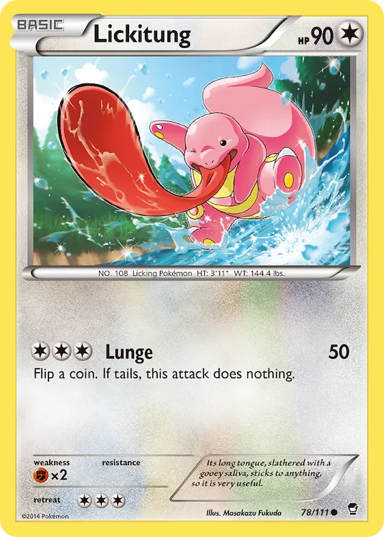 Lickitung 78 – Punhos Furiosos