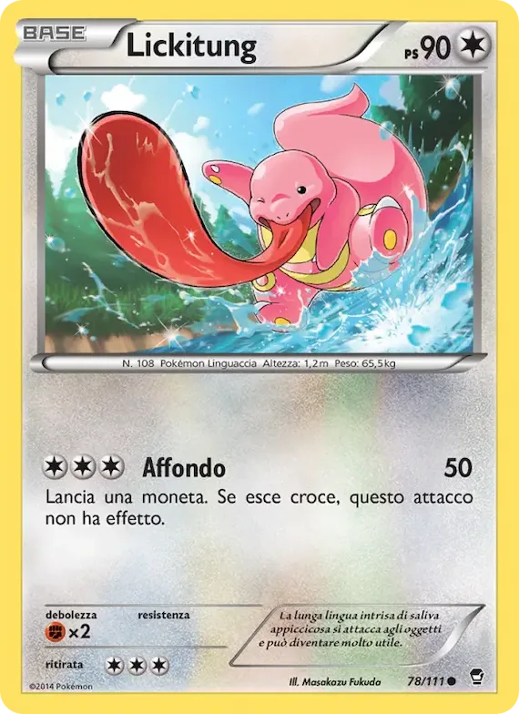 Lickitung 78 – Colpi Furiosi