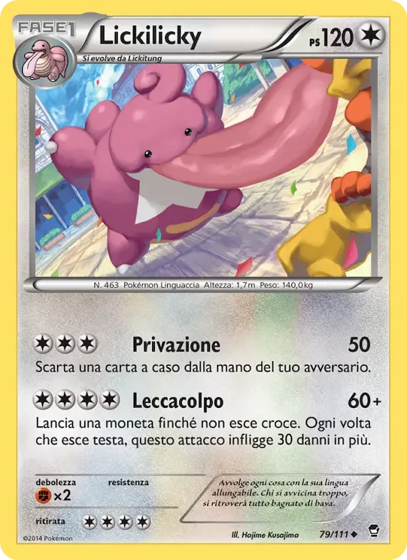 Lickilicky 79 – Colpi Furiosi