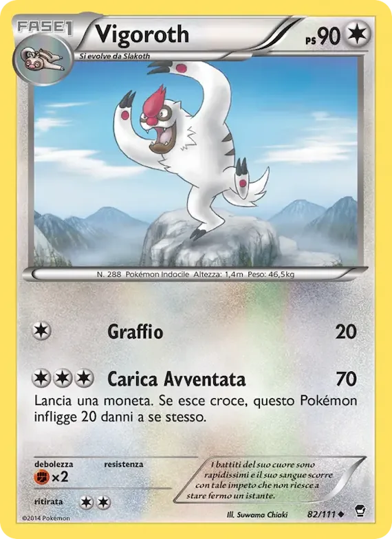 Vigoroth 82 – Colpi Furiosi