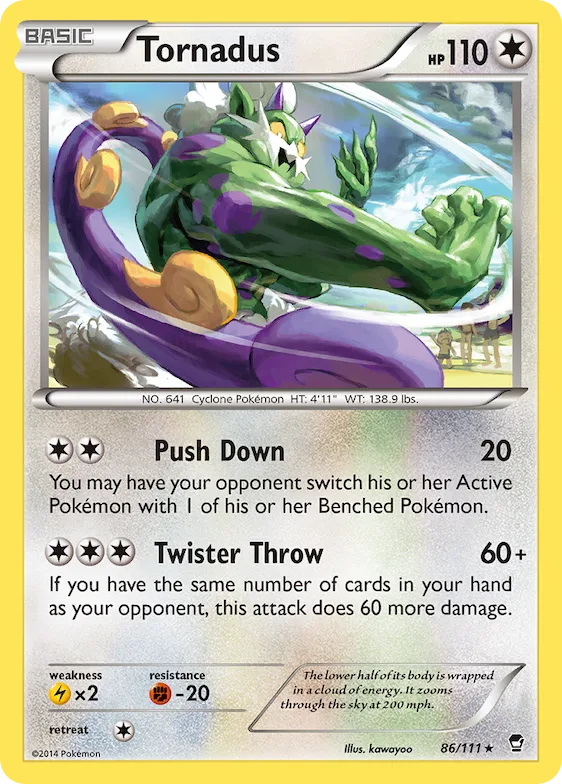 Tornadus #86 – Furious Fists