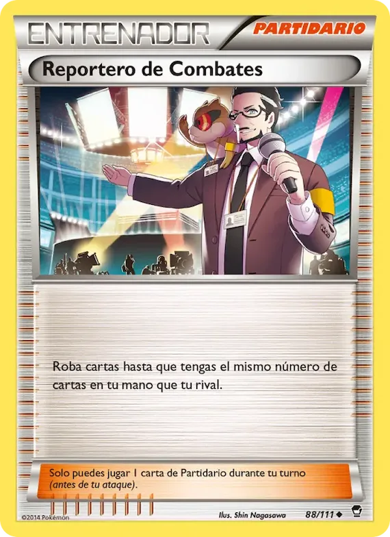 Reportero de Combates 88 – Puños Furiosos