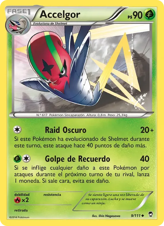 Accelgor 9 – Puños Furiosos