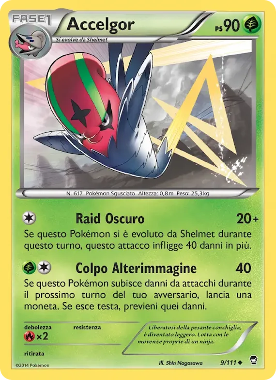 Accelgor 9 – Colpi Furiosi