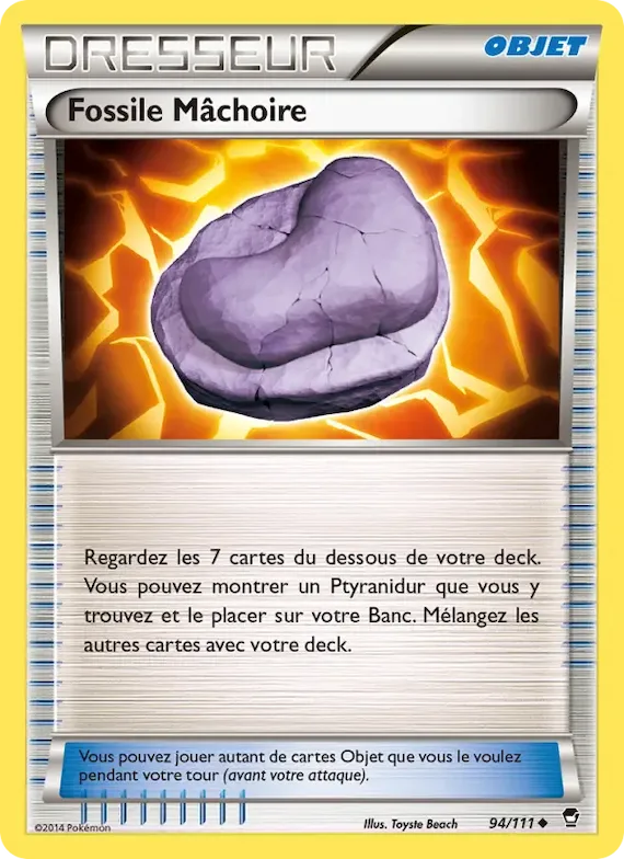 Fossile Mâchoire 94 – Poings Furieux