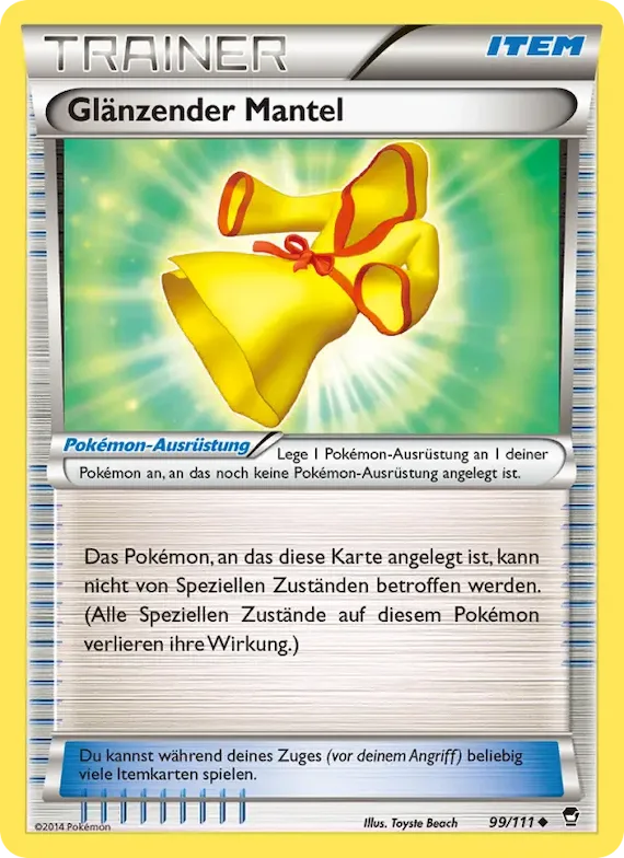Glänzender Mantel 99 – Fliegende Fäuste