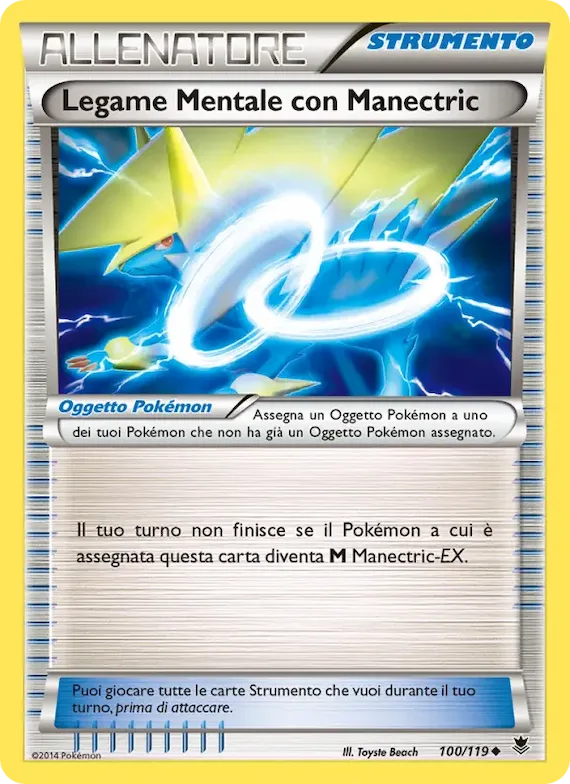 Legame Mentale con Manectric 100 – Forze Spettrali