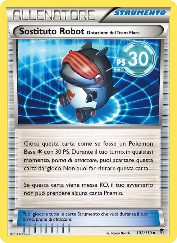Sostituto Robot [Dotazione del Team Flare] 102 – Forze Spettrali