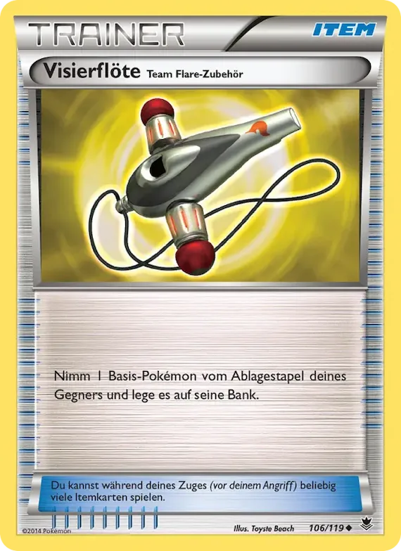 Visierflöte Team Flare-Zubehör 106 – Phantomkräfte