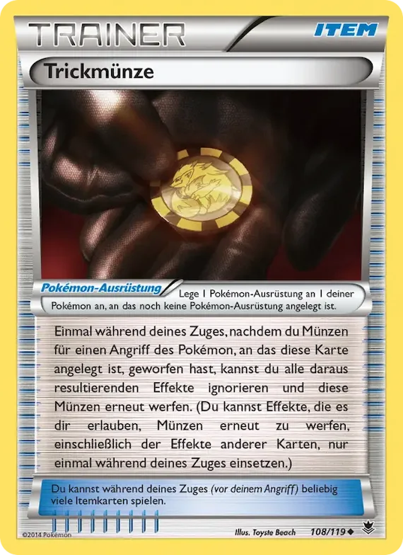 Trickmünze 108 – Phantomkräfte