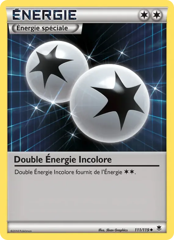 Double Énergie Incolore 111 – Vigueur Spectrale