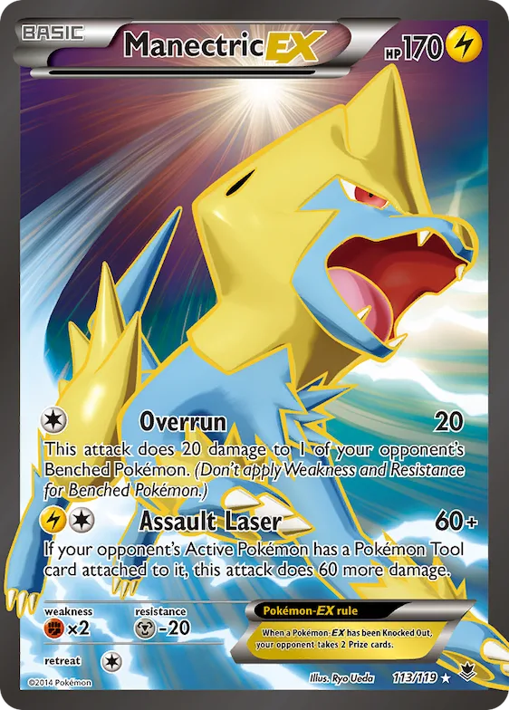 Manectric-EX #113 – Phantom Forces