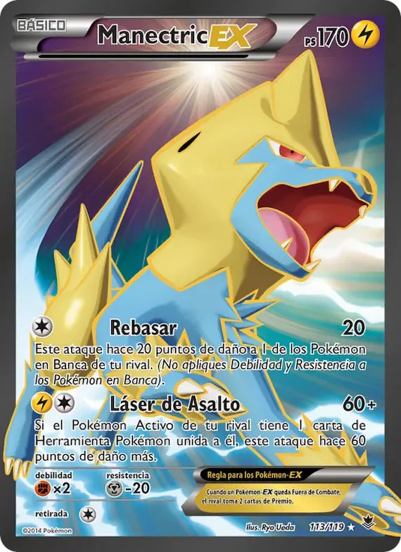 Manectric EX 113 – Fuerzas Fantasmales